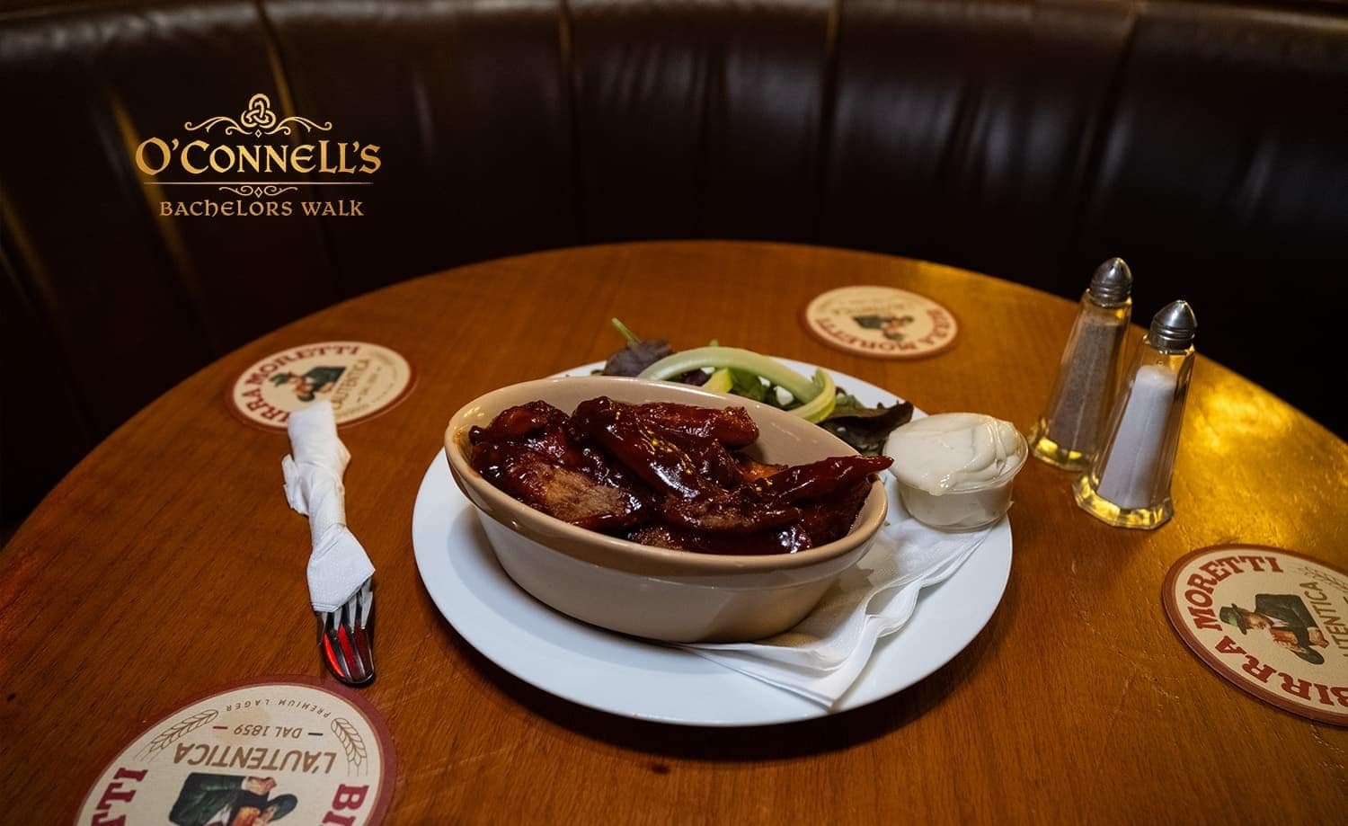 Traditional Irish pub with hearty pub food and lively atmosphere.