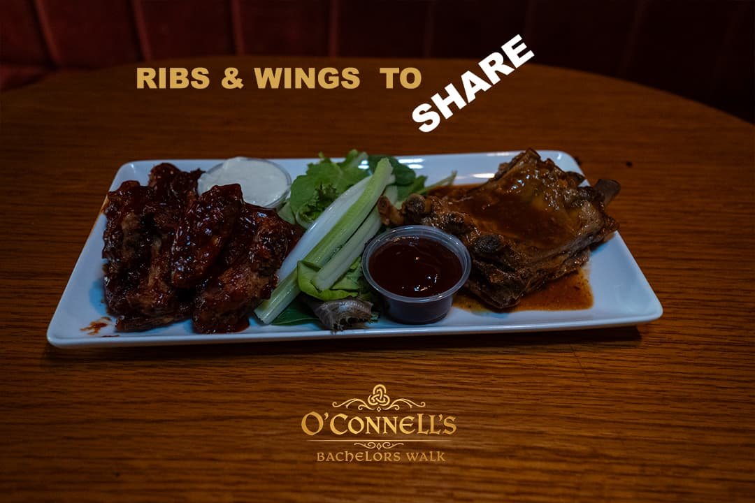 RIBS & WINGS TO SHARE